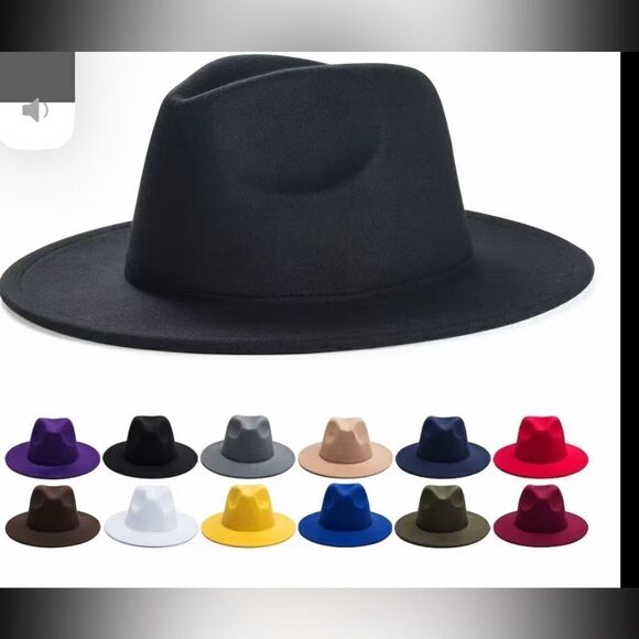 Two for-Vintage tweed hats polyester I have one red and one black.You get both - Picture 1 of 8